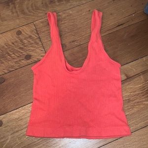 Coral Urban Outfiters top